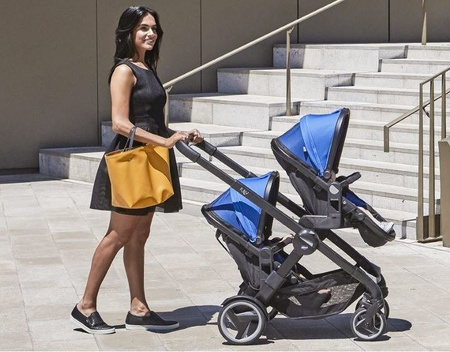 Chicco Fully Twin Bliźniaczy Wózek Wielofunkcyjny Power Blue