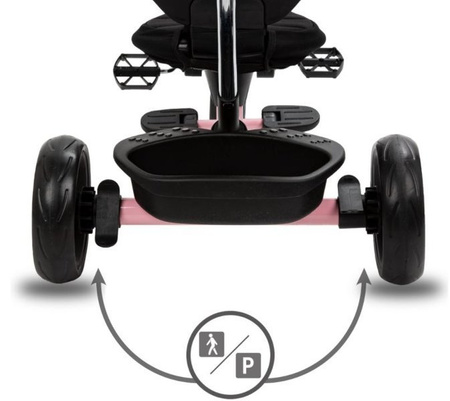 Kidwell Axel Rowerek Trójkołowy Charmy Pink