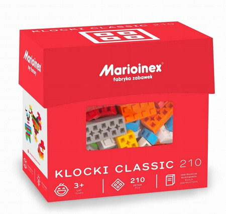 Klocki Konstrukcyjne Classic 210el. Marioinex