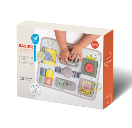 Taf Toys Tablica Aktywności Urban Garden – Edukacyjna Zabawka Rozwojowa 18m+