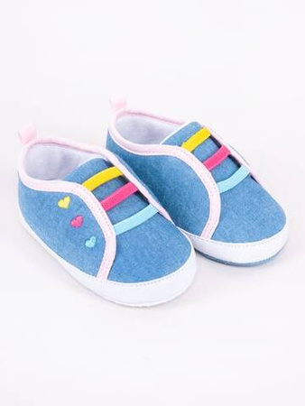 Yoclub! Buciki Niebieskie Dziewczęce Rozmiar 9-15 m
