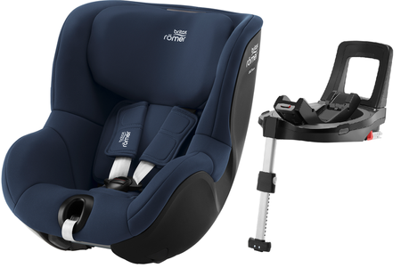 Britax Romer Dualfix 5Z Fotelik Samochodowy 0-18kg Indigo Blue + Baza Flex Base 5Z