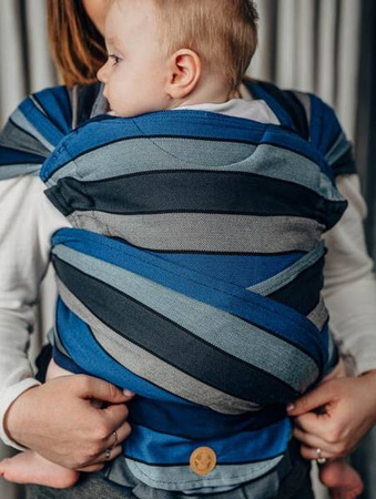 LennyLamb Nosidełko LennyHybrid Half Buckle, Splot Skośno-Krzyżowy, 100% Bawełna Wodospad