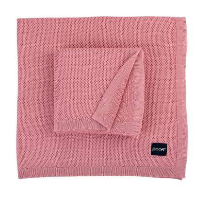 Poofi Faro Otulacz Bambusowy 85x85 Malinowy