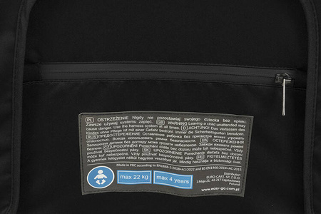 EasyGo Giro Wózek Głęboko-Spacerowy Ebony Black