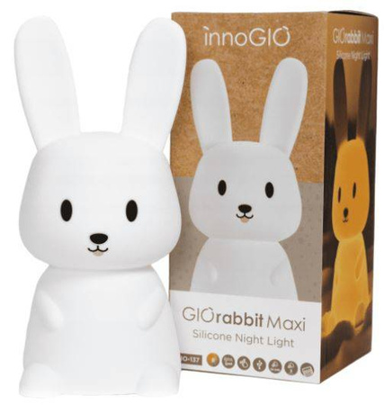 InnoGIO Silikonowa lampka nocna GIOrabbit Maxi Maxi