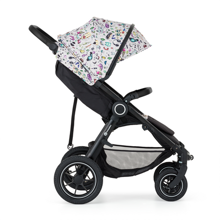 Petite&Mars Street2 Air Wózek Spacerowy Black Limited 100 Tattoo Complete