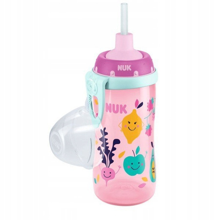 Nuk Flexi Cup Kubek Bidon Ze Słomką 300ml +18m