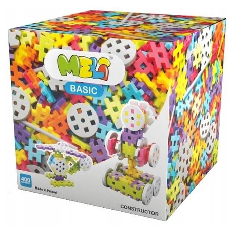 Meli Klocki Basic Constructor 400 szt.