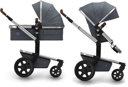 Joolz Day3 Earth Wózek Głęboko-Spacerowy z Osłoną Przeciwdeszczową Earth Hippo Grey