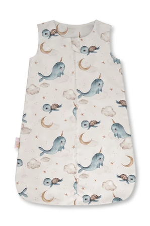 Waldin Śpiworek 0.5 TOG Wieloryb Beżowy Rozmiar S