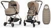 Cybex Mios 3.0 Wózek Głęboko-Spacerowy Cozy Beige + Cybex Platinum Śpiworek Gratis