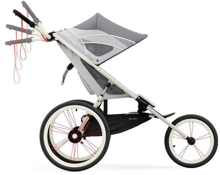 Cybex Avi Tapicerka Siedziska Do Wózka Cybex Sports Medal Grey