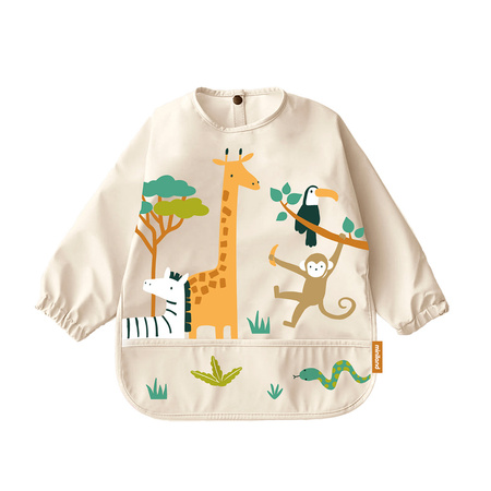 Miniland Śliniak Z Długim Rękawem Dżungla