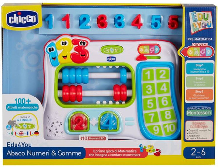 Chicco Edu Liczydło Edukacyjne PL/EN/DE/ES