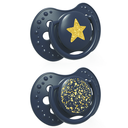 Lovi Stardust Dynamiczny Smoczek Uspokajający 6-18 m 22/894 Green