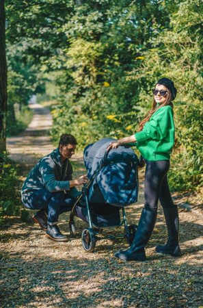 Espiro Wave Wózek Spacerowy 108 Pink