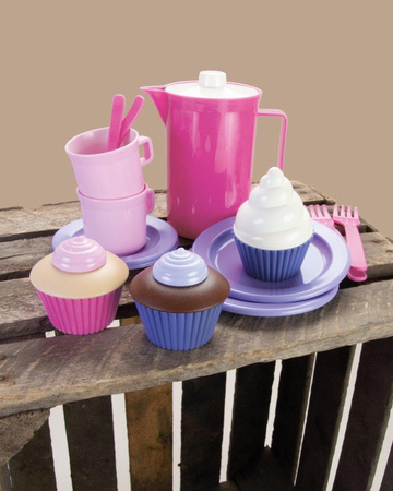 Dantoy MY LITTLE PRINCESS Zestaw kawowy z babeczkami