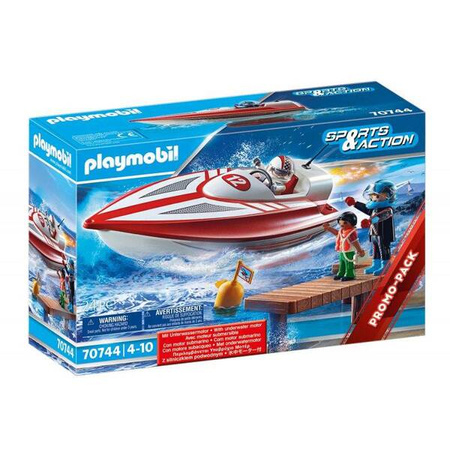Playmobil Sports & Action Łódź Motorowodna z Silnikiem