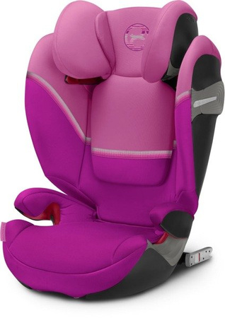 Cybex Solution S-Fix Fotelik Samochodowy 15-36kg Magnolia Pink + Letnia Tapicerka