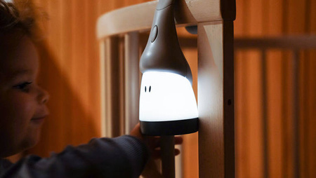 USZKODZONE OPAKOWANIE BEABA Lampka nocna LED przenośna z latarką Pixie 90h świecenia Blue