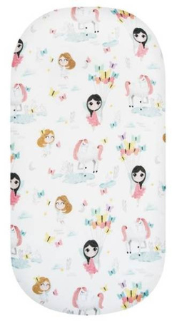 Bambusowe Prześcieradło Do Gondoli / Kosza Mojżesza 35x75 Cm 100% Bambus Elfy