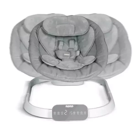 Neno Nube Elektroniczny Leżaczek Bujaczek Szary