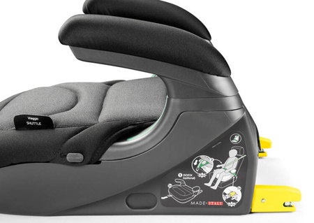 PegPerego Viaggio Shuttle I-Size Fotelik Samochodowy 15-36 kg Crystal Black