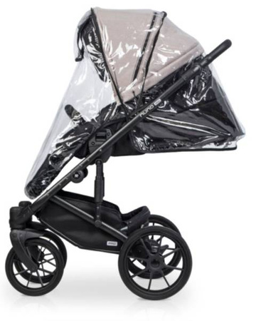 Riko Nuno Pro Wózek Głęboko-Spacerowy 2w1 z Miękką Gondolą Sand