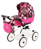 Adbor Viki Wózek dla Lalek Kwiatki Vi-01