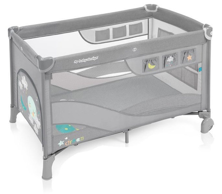 Baby Design Dream Regular Łóżeczko Dziecięce 07 Light Gray