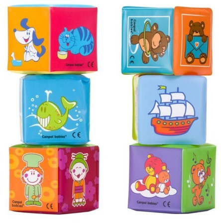 Canpol Kostka Edukacyjna Miękka 6 szt.