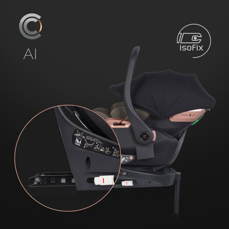 Cavoe AI Fotelik Samochodowy 0-13 Kg Moss