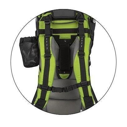 Kiddy Adventure Pack Nosidełko Turystyczne Lime Green