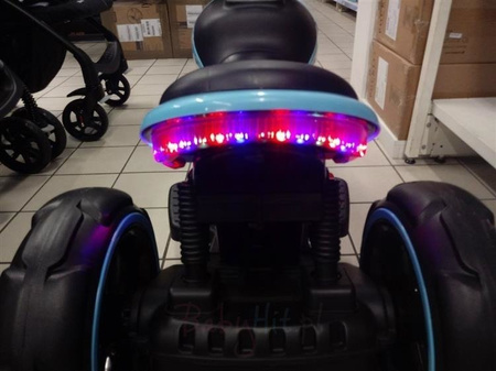 BABY MIX MOTOR NA AKUMULATOR POLICJA Czerwony