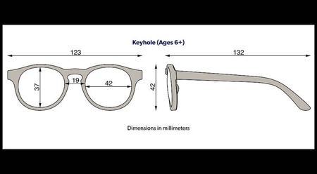 Babiators BLU054 Polaryzacja Rozmiar 6+ The Sun Seeker