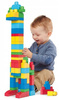 Mega Bloks Klocki Dla Dzieci 60 Elementów DCH55 Niebieskie