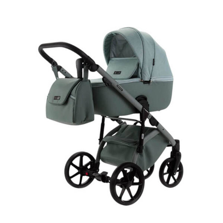 Adamex Nola Natura Wózek Głęboko-Spacerowy Mint