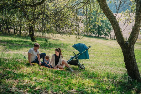 Espiro Wave Wózek Spacerowy 107 Silver Grey