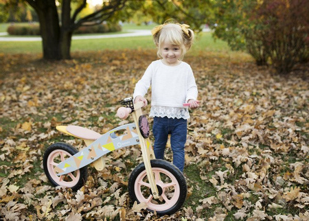Lionelo Casper Rowerek Biegowy Pink