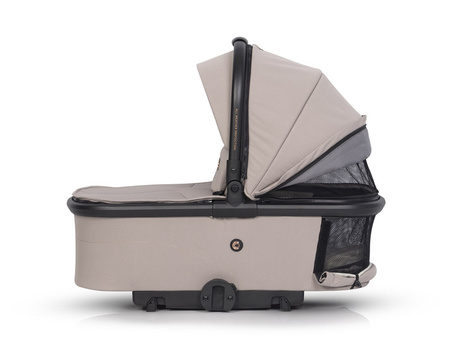 Cavoe Avec 2024 Wózek Głęboko-Spacerowy Bliźniaczy 2w1 Taupe