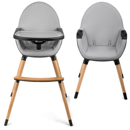 Kinderkraft Fini Krzesełko Do Karmienia 2w1 Black