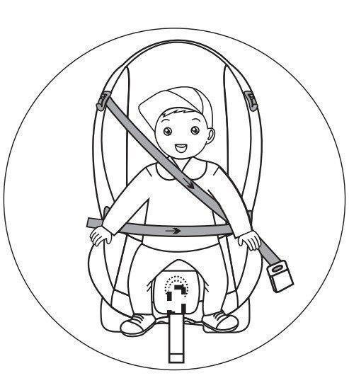 ドローイング『Baby Mobile』 Coto Baby Swing Fotelik Samochodowy Dark Grey Melange 9-25kg