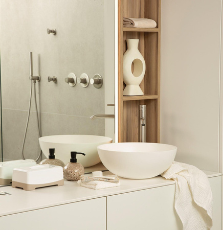 Luma Pudełko pojemnik na chusteczki White