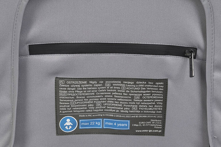 EasyGo Giro Wózek Głęboko-Spacerowy Cloudy Gray