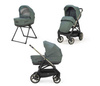 Inglesina Aptica Duo Wózek Głęboko-Spacerowy + Stojak Na Gondolę Neptune Greyish
