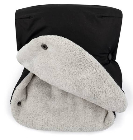 Petite&Mars Mufka do Wózka Jasie Flamingo Pink Black