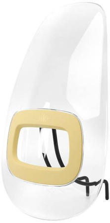 Bobike Go Mini Fotelik Rowerowy + Osłona Przeciwwiatrowa + Kask XXS Lemon Sorbet