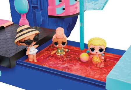 L.O.L Surprise 4w1 Glamper Modowy Kamper Zjeżdżalnia Camper