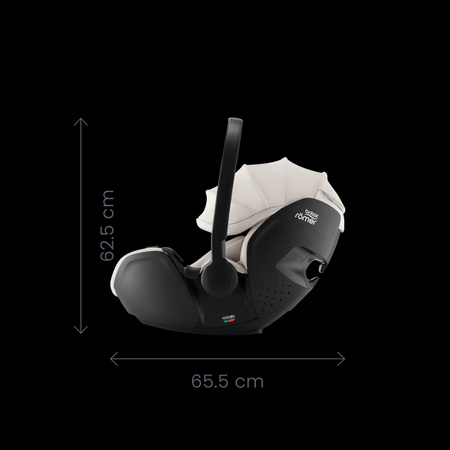 Britax Romer Baby-Safe Pro Fotelik Samochodowy 0-13kg + Baza Vario Base 5Z Warm Carmel Lux